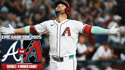 MLB🤖FULL GAME: Eugenio Suárez hits 4 home runs – 19th player in MLB history! (Braves vs. Diamondbacks) MLB🤖FULL GAME: Eugenio Suárez hits 4 home runs – 19th player in MLB history! (Braves vs. Diamondbacks)