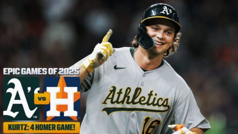 MLB🤖FULL GAME: Nick Kurtz becomes first MLB rookie to hit 4 HR in a game! 😳 (Athletics vs. Astros) MLB🤖FULL GAME: Nick Kurtz becomes first MLB rookie to hit 4 HR in a game! 😳 (Athletics vs. Astros)