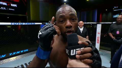 UFC Eurasia UFC Вегас 112: Манель Кейпе – Слова после боя