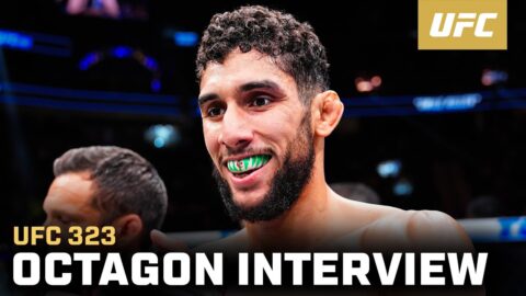 UFC🎂Farés Ziam Octagon Interview | UFC 323 UFC🎂Farés Ziam Octagon Interview | UFC 323