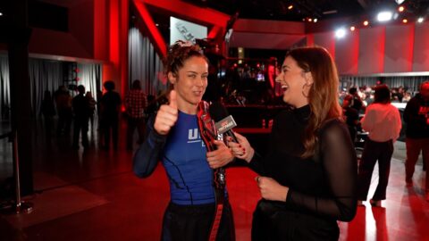 UFCFightPass Aurelie Le Vern Backstage Interview | UFC BJJ 4