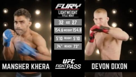 UFCFightPass Fury FC 98: Mansher Khera vs Devon Dixon | November 3rd, 2024 UFCFightPass Fury FC 98: Mansher Khera vs Devon Dixon | November 3rd, 2024