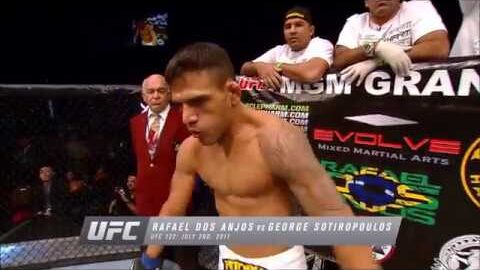 UFCJapan 【UFC】今週のイチオシKO：ハファエル・ドス・アンジョス vs. ジョージ・ソテロポロス