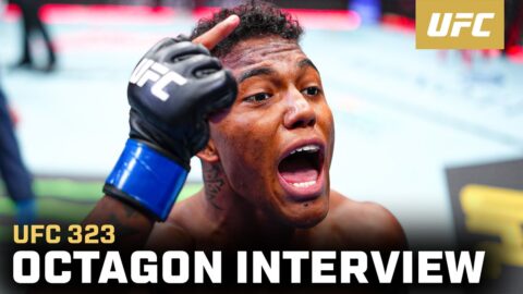 UFC🎂Mairon Santos Octagon Interview | UFC 323 UFC🎂Mairon Santos Octagon Interview | UFC 323