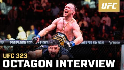 UFC🎂Petr Yan Octagon Interview | UFC 323 UFC🎂Petr Yan Octagon Interview | UFC 323