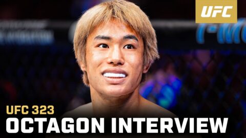 UFC🎂Tatsuro Taira Octagon Interview | UFC 323