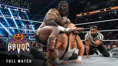 WWENXT FULL MATCH: Tony D’Angelo vs. Oba Femi | NXT North American Title TLC Match: Halloween Havoc 2024